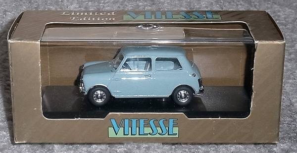 L044B 1/43 MORRIS MINI 1000 MK2 ライトブルー1967ミニ モーリス クーパー COOPER