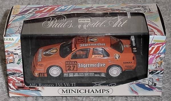 1/43 アルファロメオ 155 V6 TI イエガーマイスター 27号車 DTM 1994 ALFAROMEO_画像1