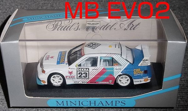 1/43 メルセデス ベンツ 190E DTM EVO2 AMG 23号 白赤緑 Amthor 1993 MERCEDES BENZ