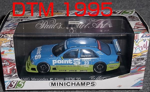 1/43 メルセデス ベンツ C180 マイレンダー 23号車 ブルー緑 DTM 1995 MERCEDES BENZ Cクラス