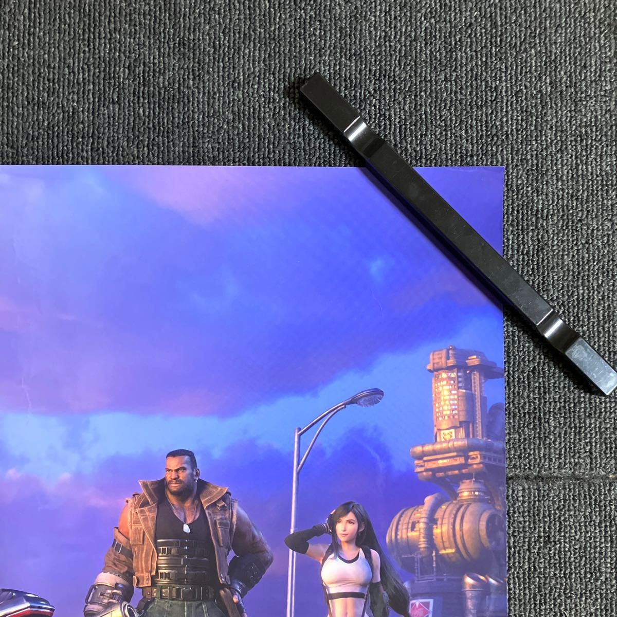 PS4『ファイナルファンタジーVIIリメイク』販促ポスター FF7 PS4『ファイナルファンタジーVIIリメイク』販促ポスター FF7