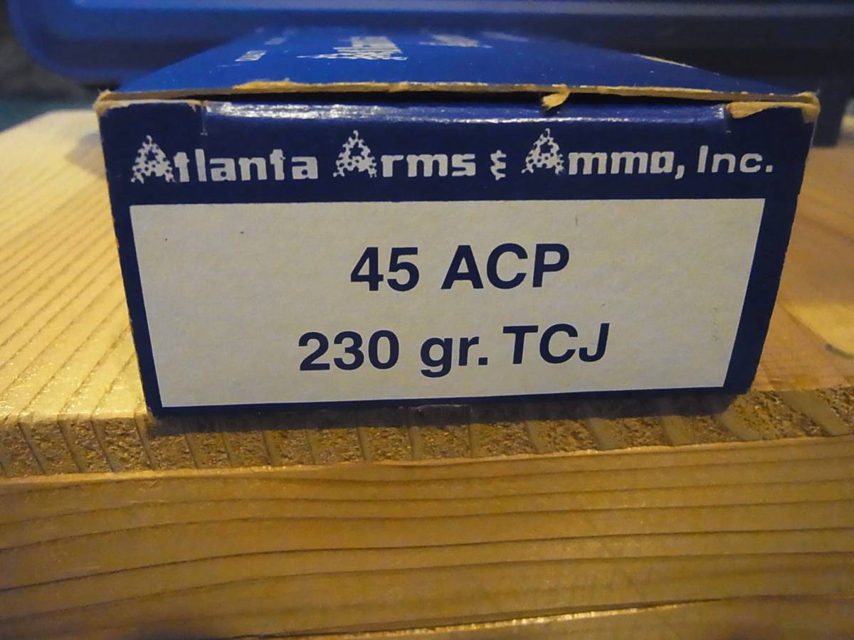 AMMO空箱 Atlanta Arms 45ACP 230 Gr TCJ 1箱（トレイ付き）_画像3