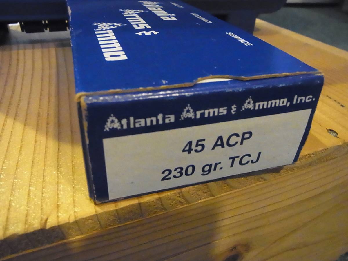 AMMO空箱 Atlanta Arms 45ACP 230 Gr TCJ 1箱（トレイ付き）_画像4