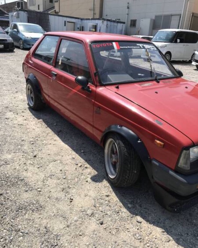  selling out! last price cut!OH settled! Toyota Starlet KP61 race specification document equipped real running possible Osaka 