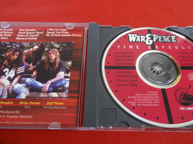 #War & Peace Time Capsule[CD]# за границей запись 