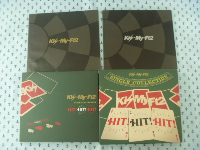 ●中古　ＣＤ+ＤＶＤ　Kis-My-Ft2 SINGLE COLLECTION HIT!HIT!HIT!_画像2