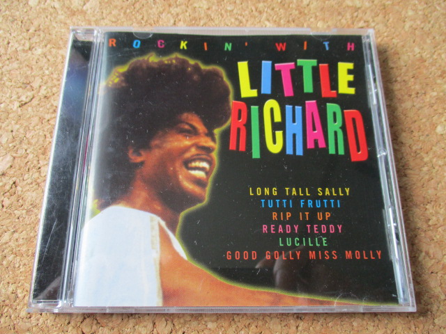 リトル・リチャード/Rockin' With Little Richard 2003年 大傑作・大名盤♪！究極濃厚ベスト♪！廃盤♪！ブラック・ロック・レジェンド♪！_画像1
