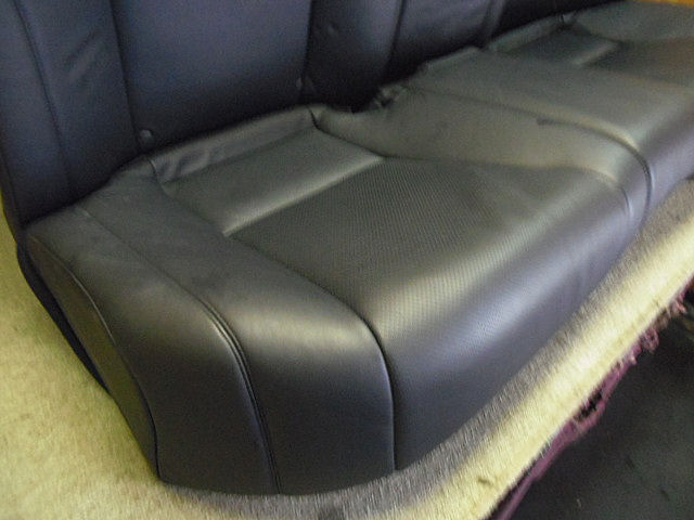 USF40 Lexus LS460 original rear seats after part seat black leather 