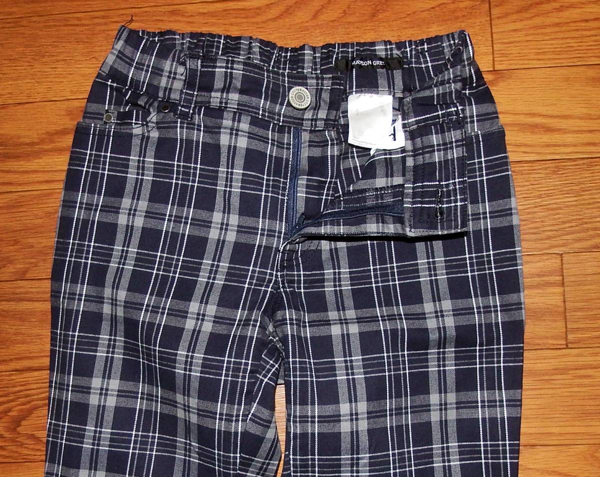 YDA054meison серый брюки темно-синий 7 номер прекрасный товар 