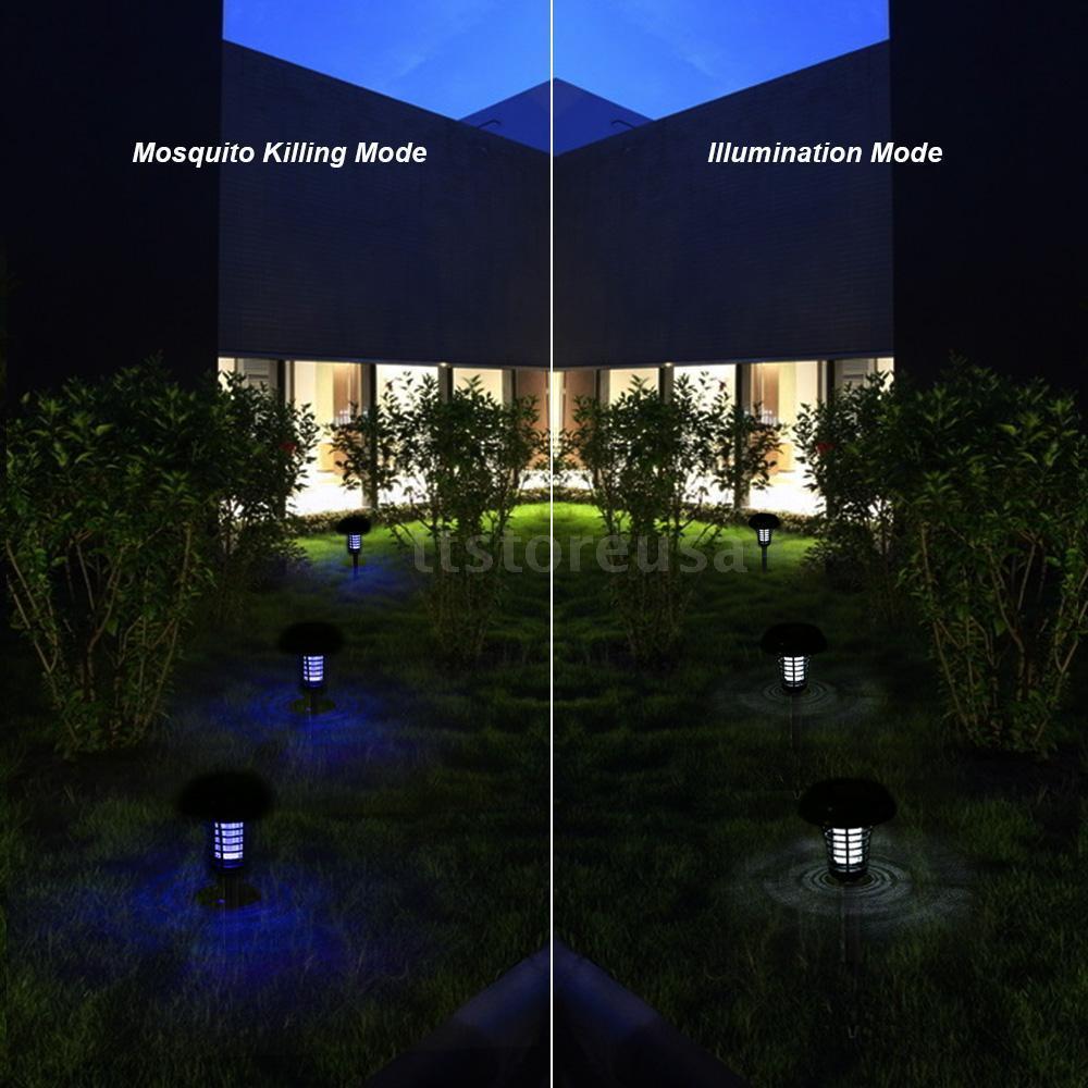 2way light trap & life light!! solar panel . automatic lighting garden light UV light LED light sun light departure electro- UV lamp outdoors lighting 