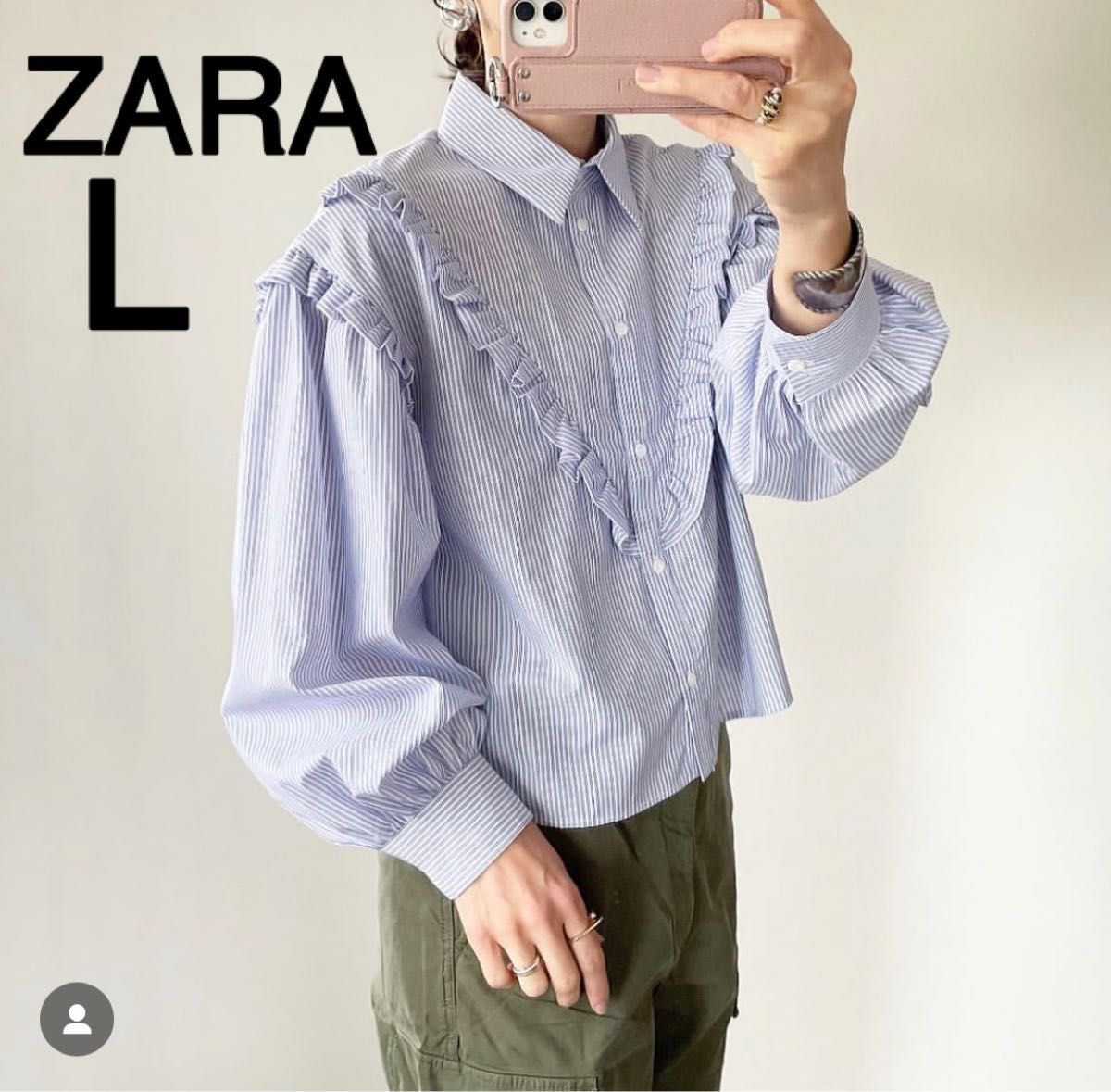 ZARA ストライプシャツ - シャツ