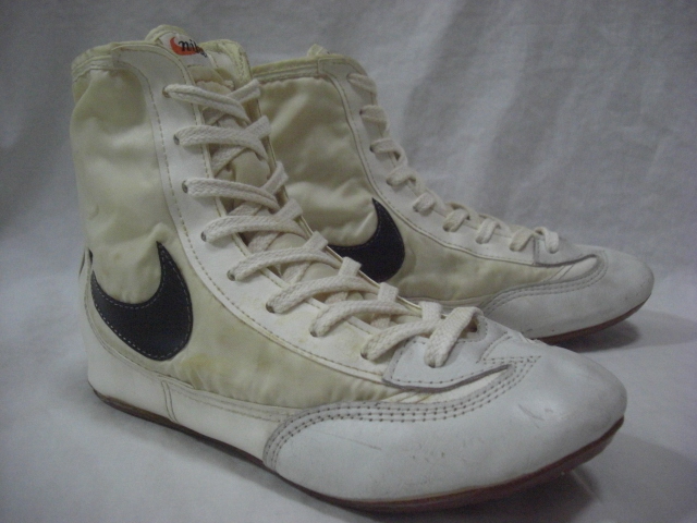 70s NIKE GRECO グレコ 筆記体 レスリング シューズ US8.5 (N-4-16)_画像2