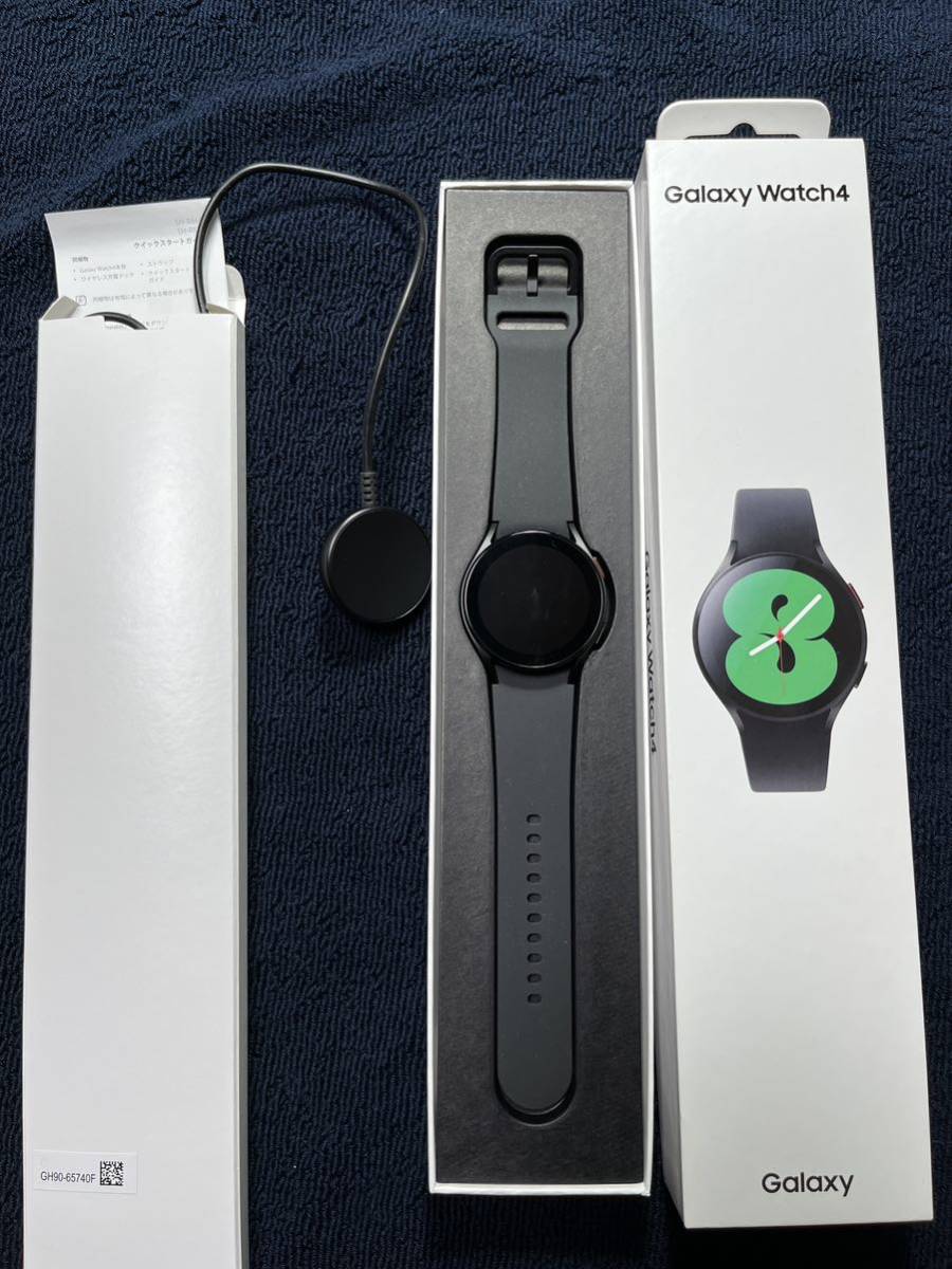Galaxy watch 4 サムスン (国内正規品)SAMSUNG Galaxy Watch4 40mm/ Black スマートウォッチ(ブラック)  SM-R860NZKAXJP