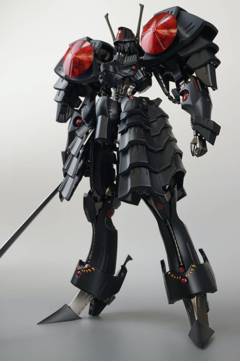 塗装済 完成品 1/100 IMS 『 バッシュ ザ ブラック ナイト 』ボークス FSS ファイブスター 物語 黒騎士の画像7