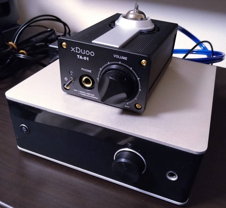 美品】ハイレゾ対応 xDuoo TA-01 デノン DENON DA-310USB ヘッドホン