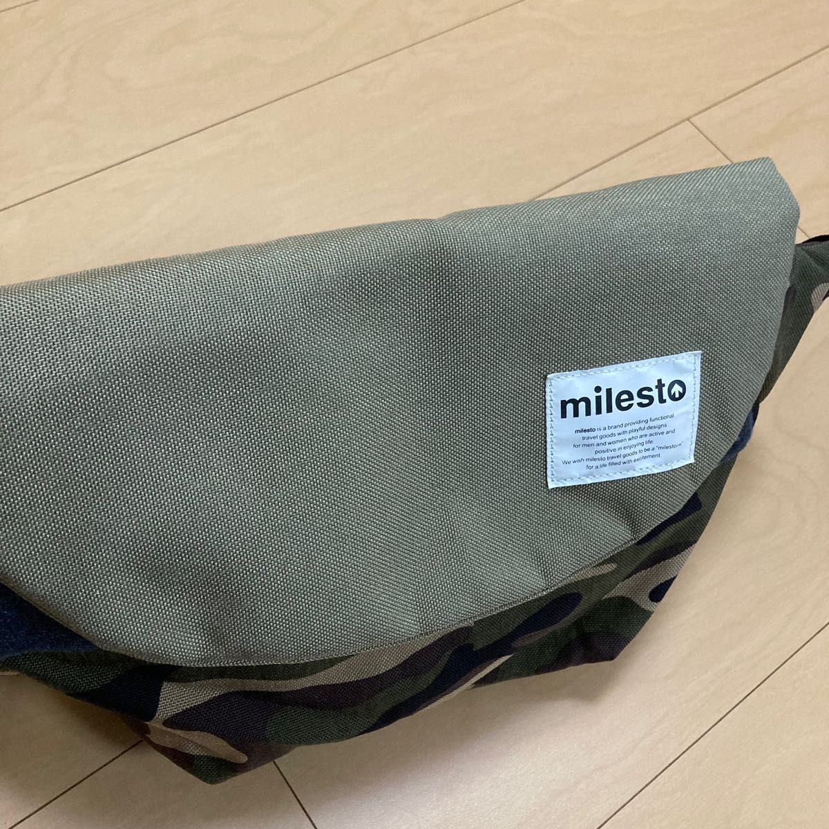 値下げ　美品　ミレスト(milesto) ボディーバッグ　ショルダーバッグ