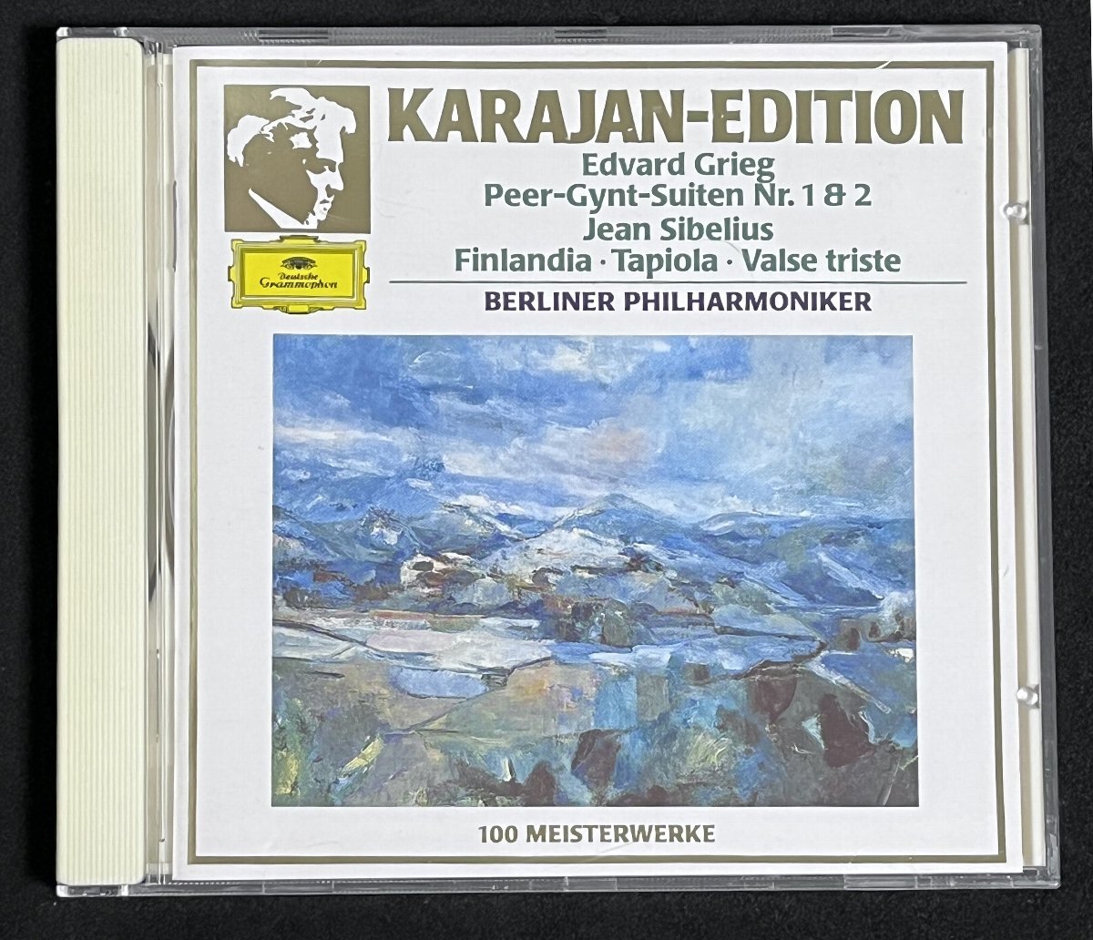 CD 西独盤 カラヤン グリーグ ペール・ギュント シベリウス フィンランディアの画像1