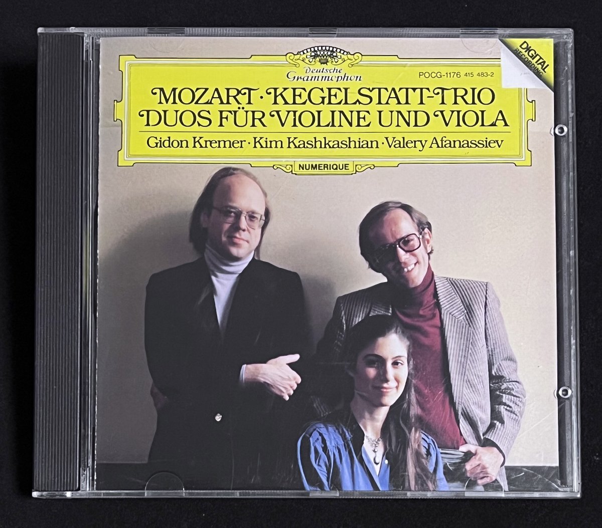 CD モーツァルト 二重、三重奏曲集 クレーメル カシュカシャン アファナシエフの画像1