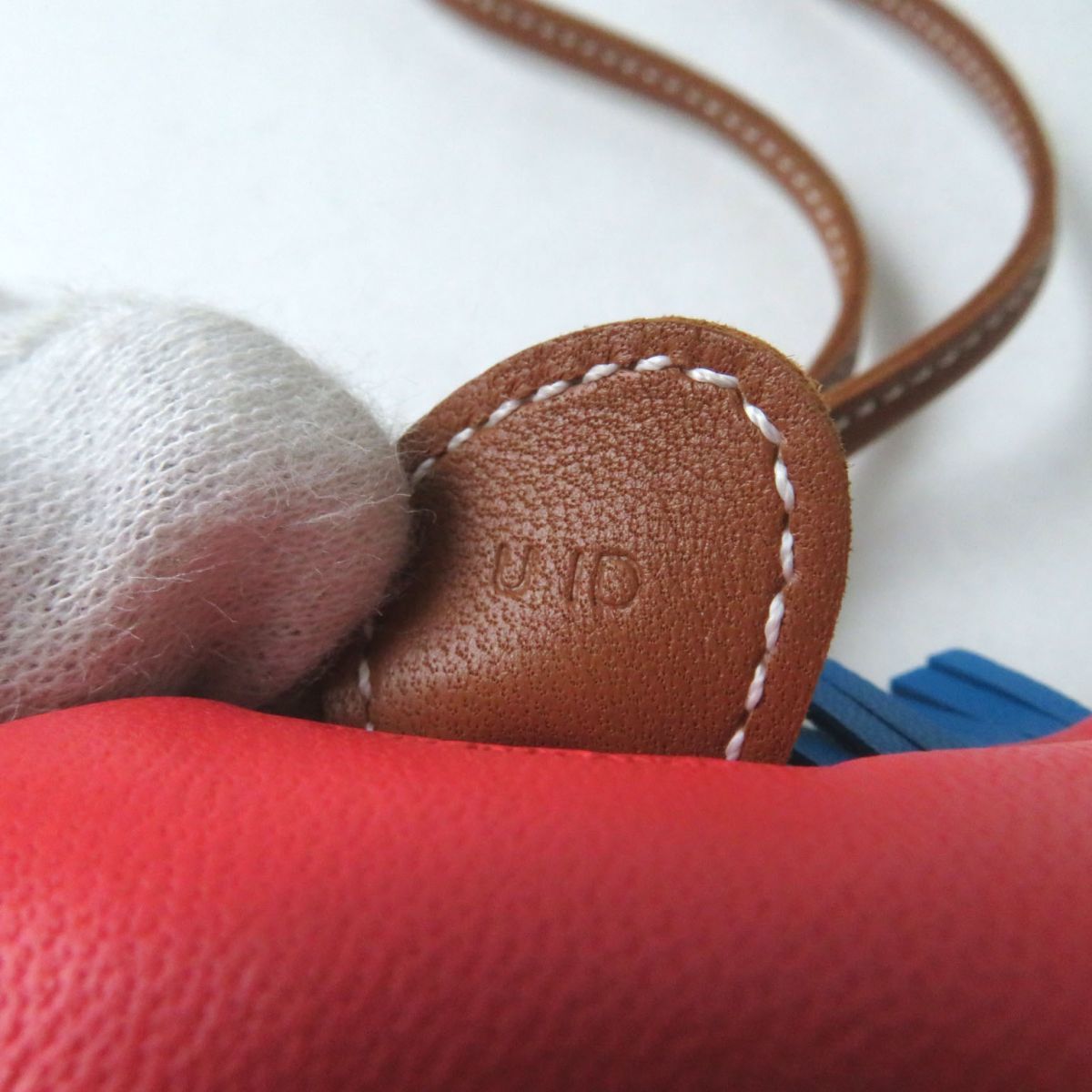 未使用品◎正規品 仏製 HERMES エルメス ロデオチャーム PM ローズ