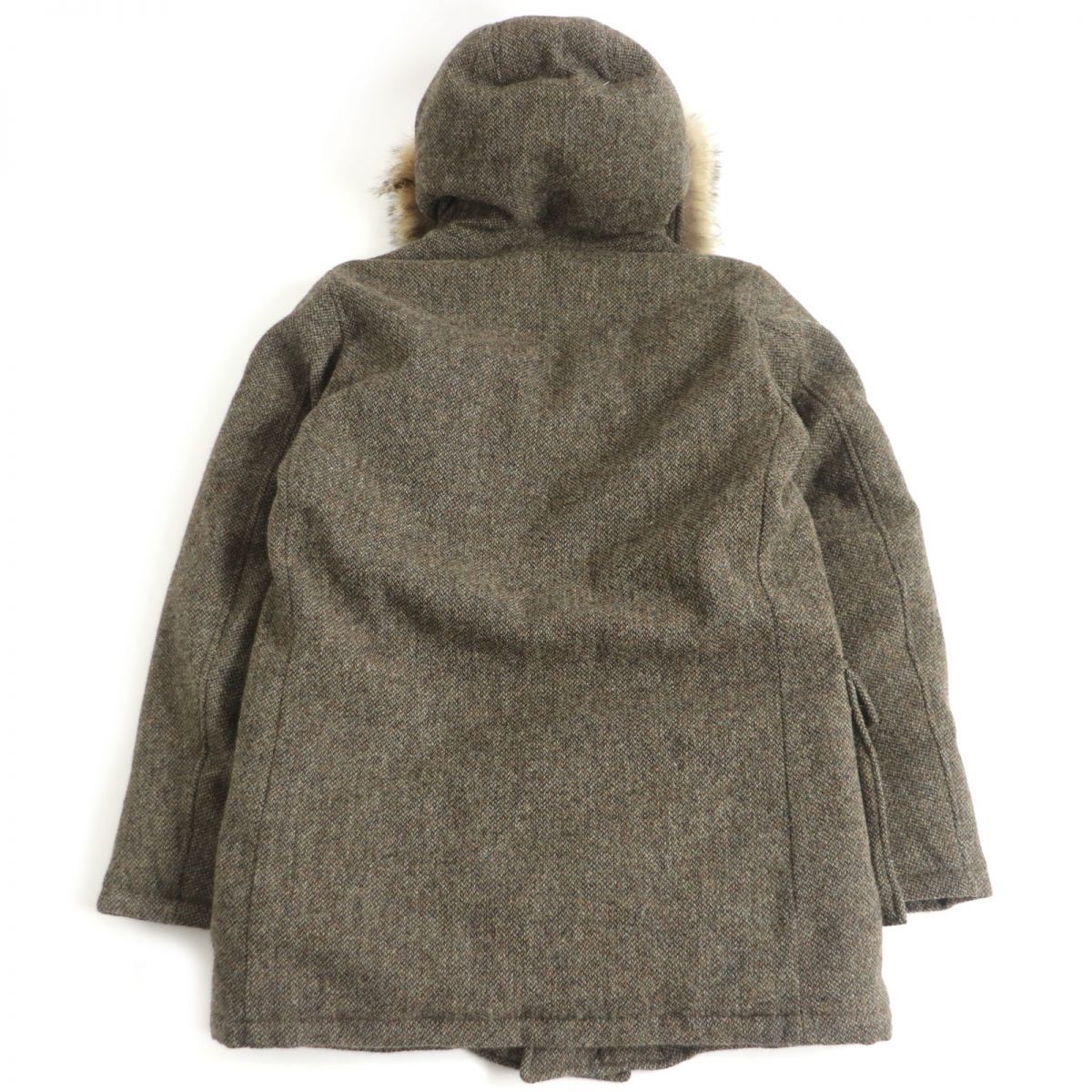 数量限定】 ロゴボタン ツイード MOON社製生地使用 美品□WOOLRICH