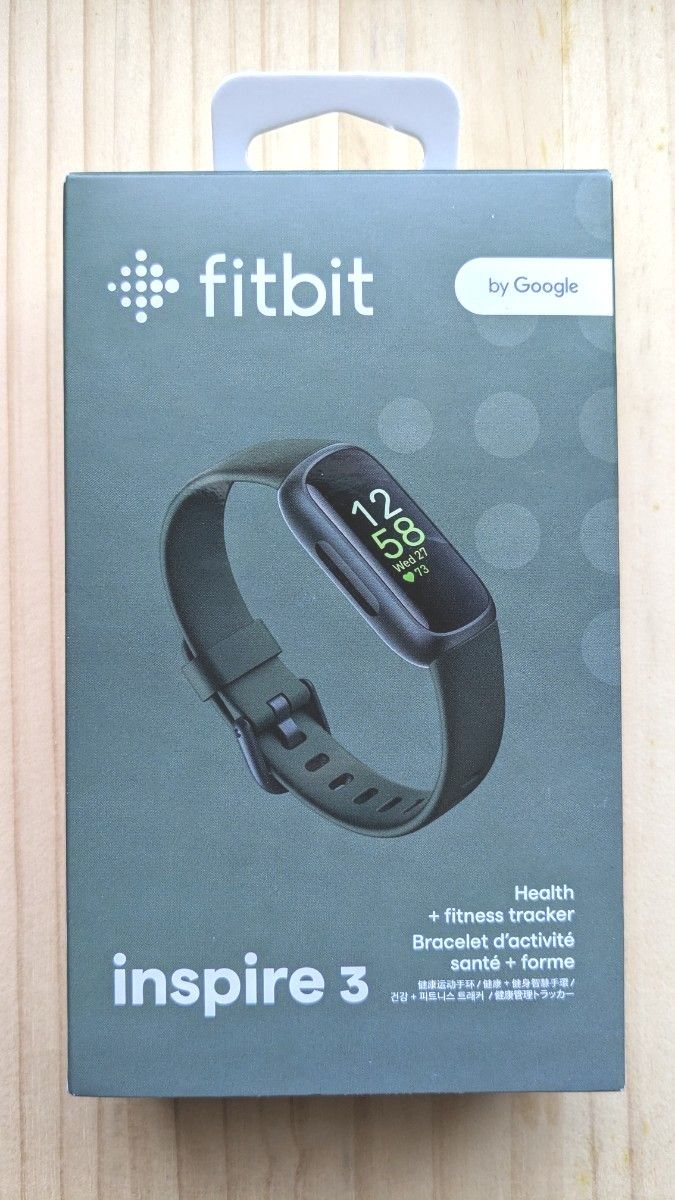fitbit inspire3 新品未開封 トラッカー ブラック 黒|PayPayフリマ