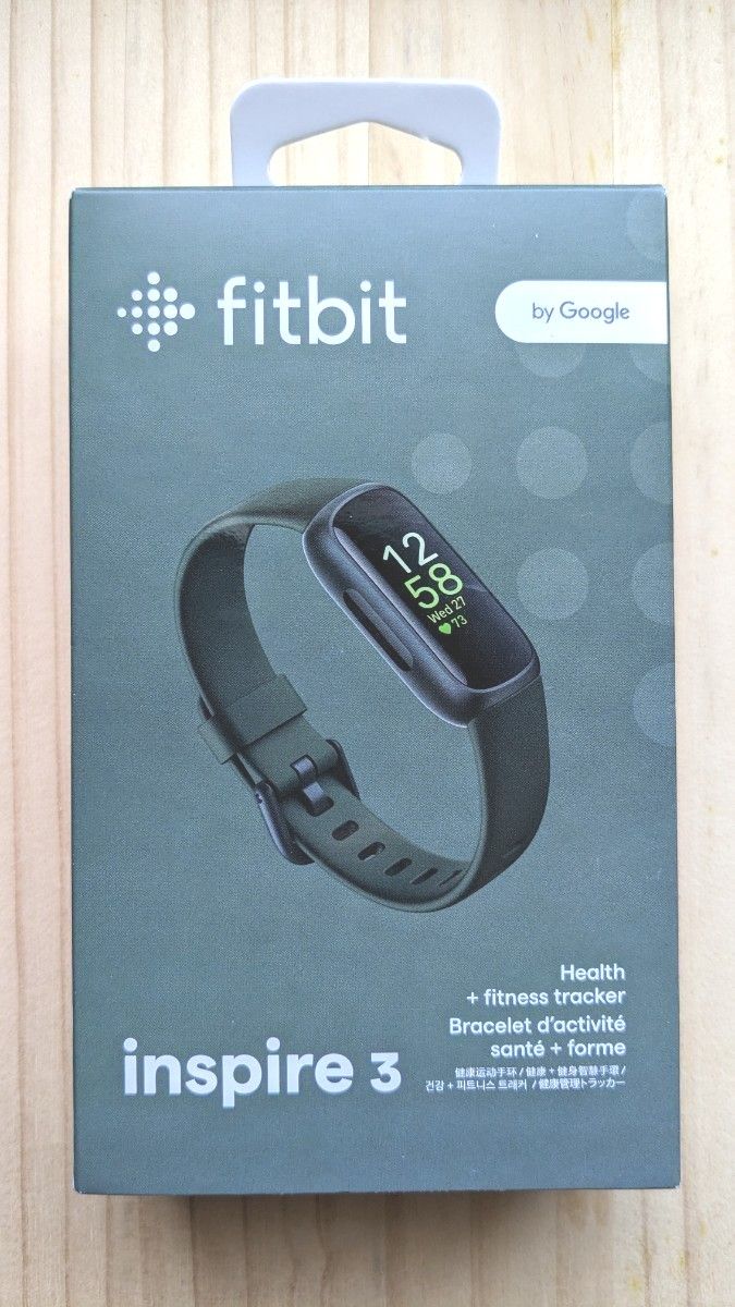 fitbit inspire3 新品未開封 トラッカー ブラック 黒｜PayPayフリマ