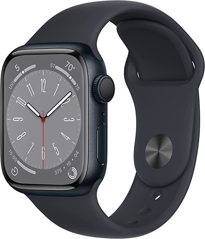 【ほぼ未使用】Apple Watch Series 8（GPSモデル）41mmミッドナイトアルミ [MNP53J/A]