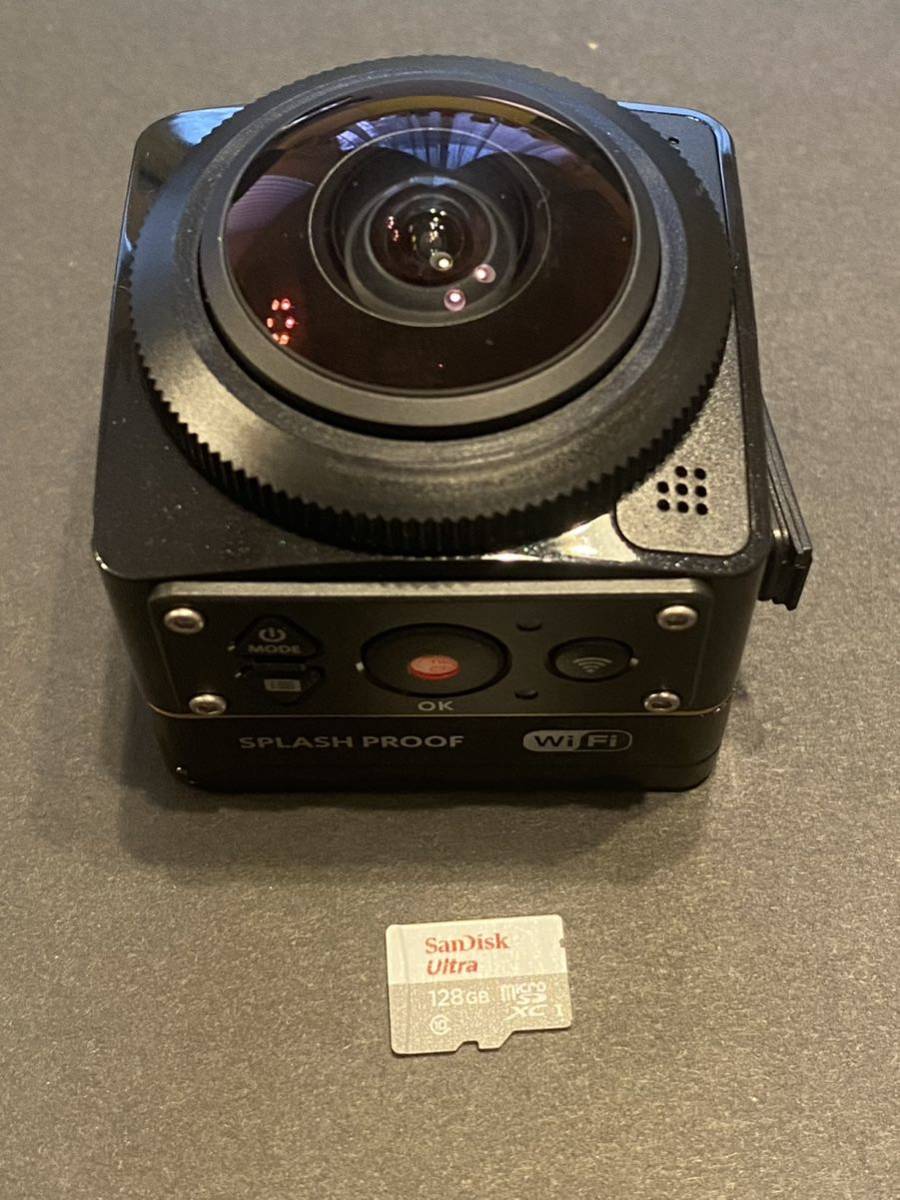 【中古品】Kodak SP360 4K BLACKアクションカメラ_画像4