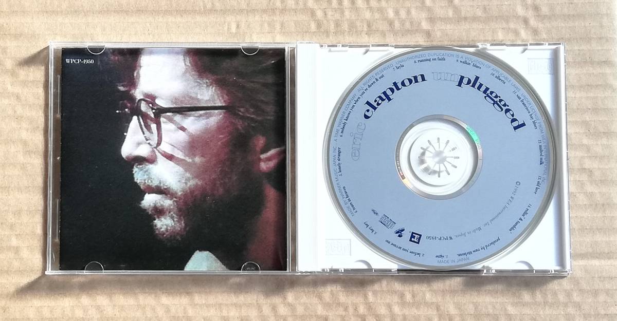 Eric Clapton ◆ Unplugged ◆ 美品 国内盤 エリック・クラプトン_画像2
