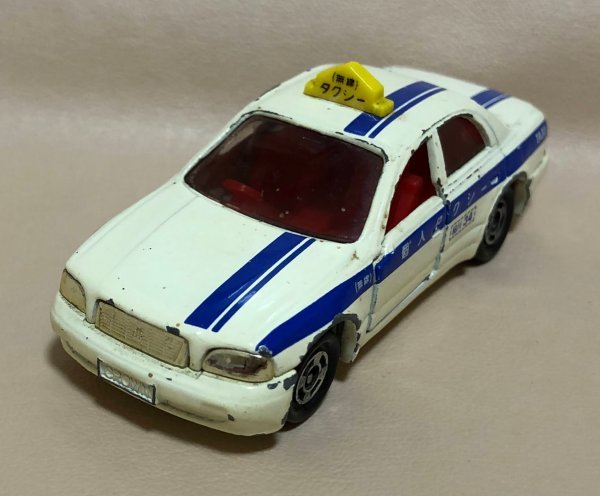 トミカ　トヨタ　クラウン　マジェスタ　タクシー　No.115　ミニカー　TOMICA　同梱可 TOYOTA CROWN MAJESTA TAXI (Edlc_gren)_画像2