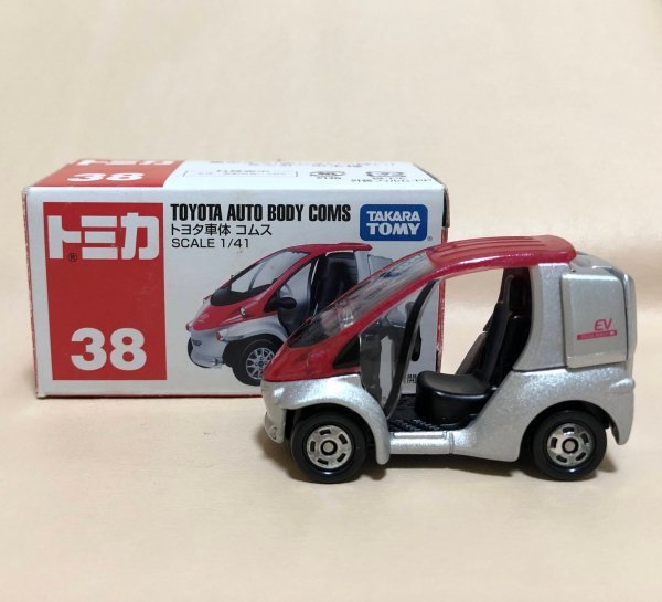 トミカ　トヨタ車体　コムス　No.38　2015　ミニカー　TOMICA　同梱可　TOYOTA AUTO BODY COMS (Mcr_nx)_画像3