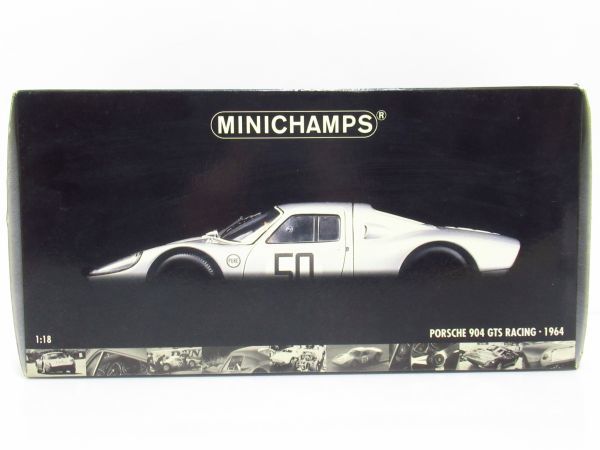 ミニチャンプス 1/18 PORSCHE 904 GTS RACING 1964 ミニカー [skb0319]の画像1