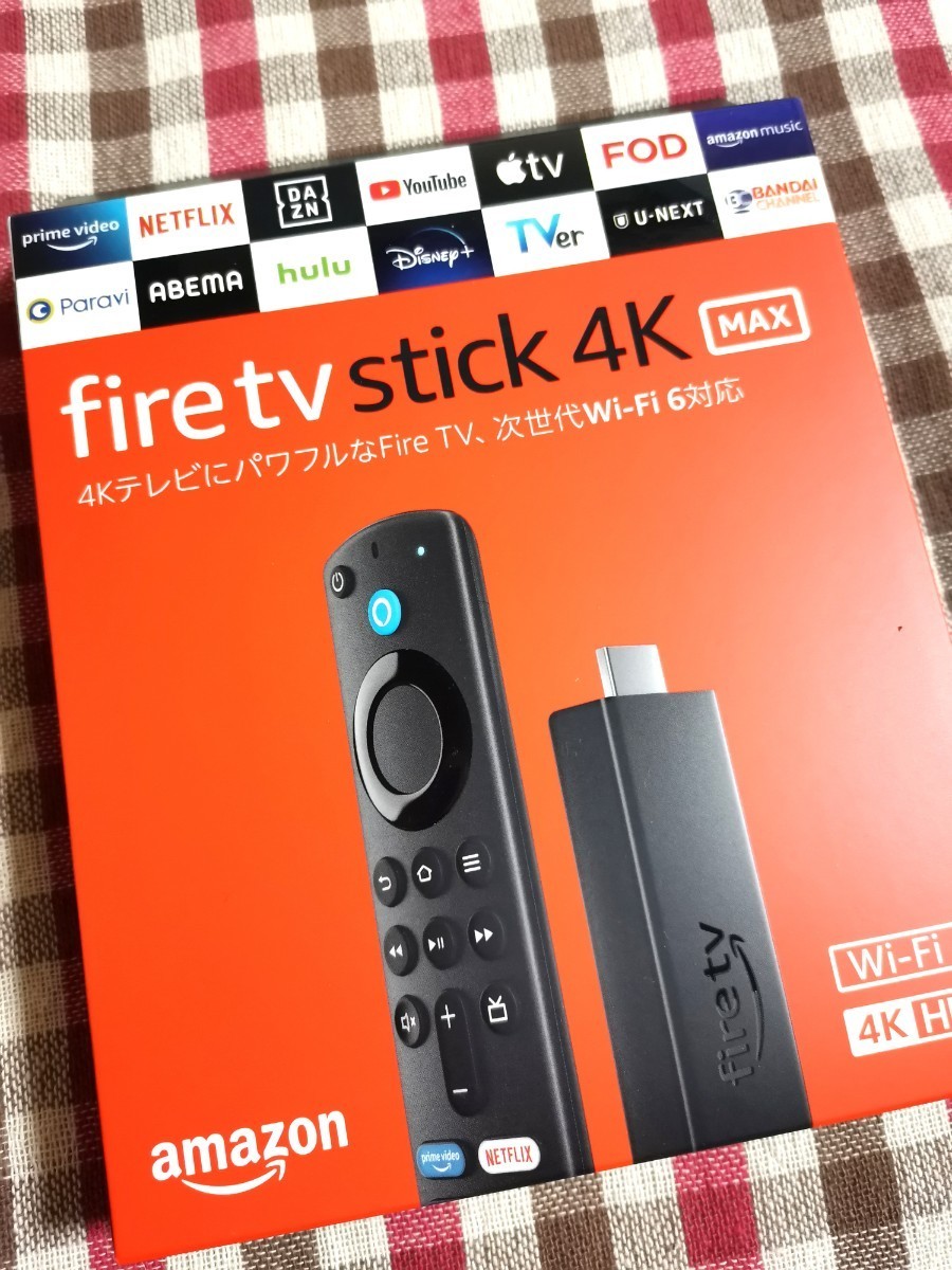 【送料無料】新品 Amazon Fire TV Stick 4K Max アマゾン ファイヤー TV スティック マックス - Alexa対応音声認識リモコン(第3世代)付属_画像6