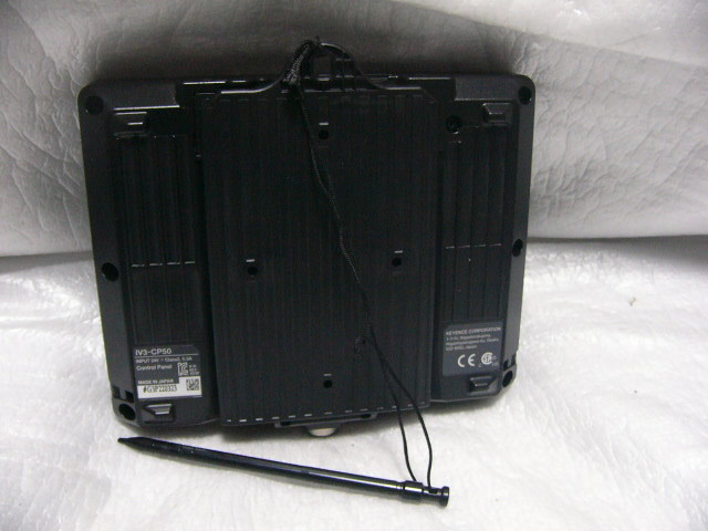 ☆未使用に近い☆ Keyence IV3-CP50 コントロールパネル 新型 ☆未使用に近い☆ Keyence IV3-CP50 コントロールパネル 新型