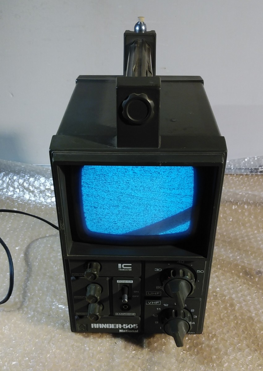 昭和レトロ・通電OK】 National ナショナル RANGER-505 昭和レトロ・通電OK】 National ナショナル RANGER-505