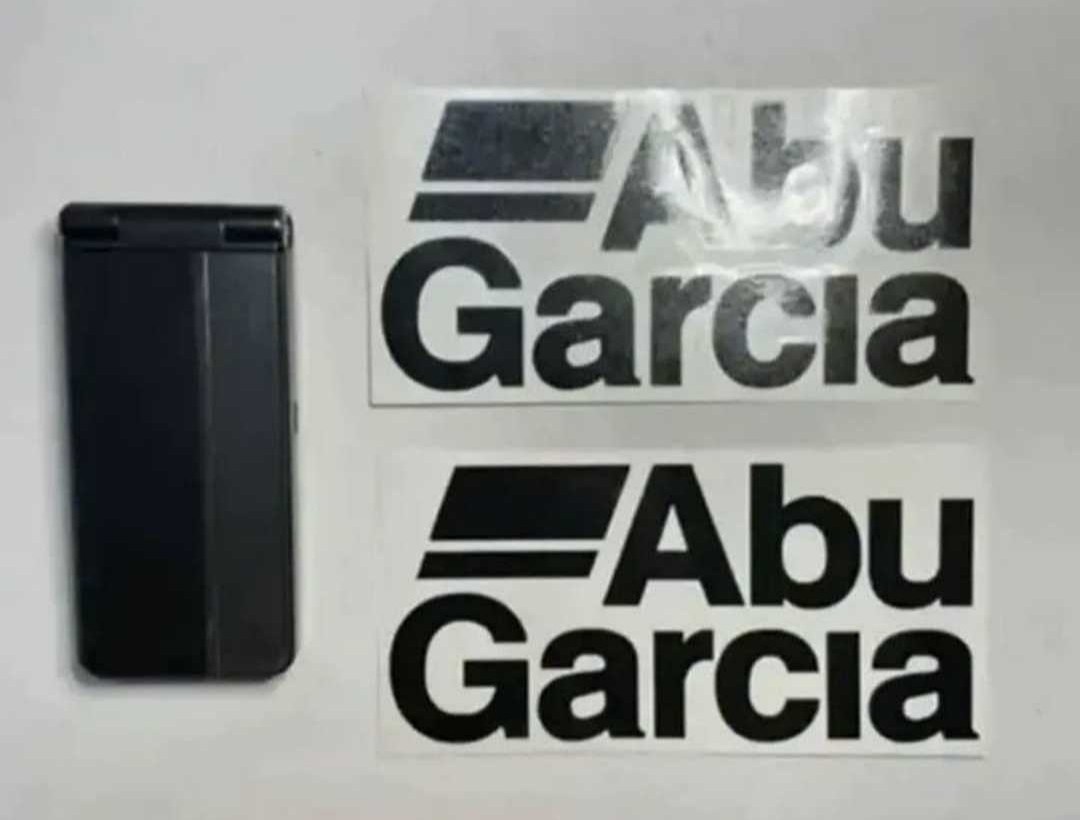 フィッシング 釣り アブガルシア 切り文字ステッカー カッティングステッカー 防水仕様 ドレスアップ カスタマイズ dedelices.fr