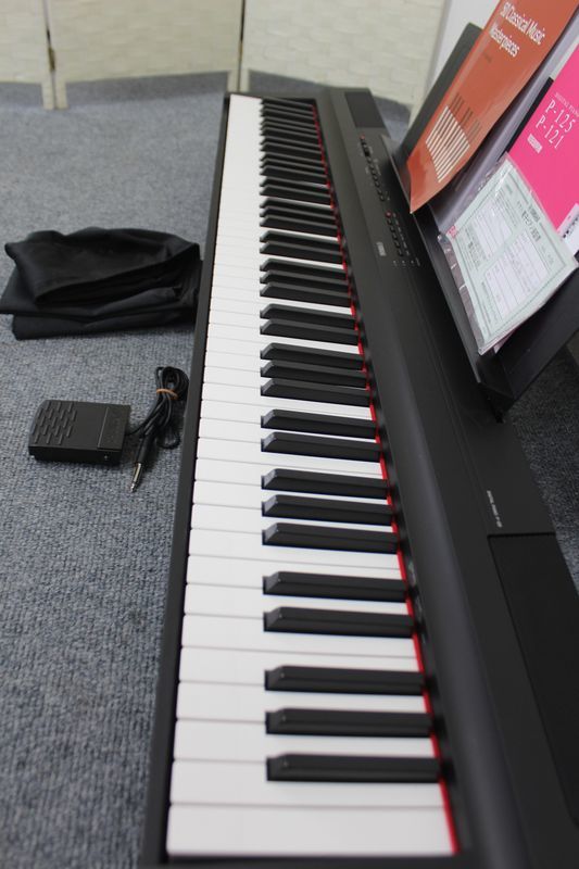 激安通販 ヤマハ YAMAHA 電子ピアノ Pシリーズ 88鍵盤 ブラック P-125B