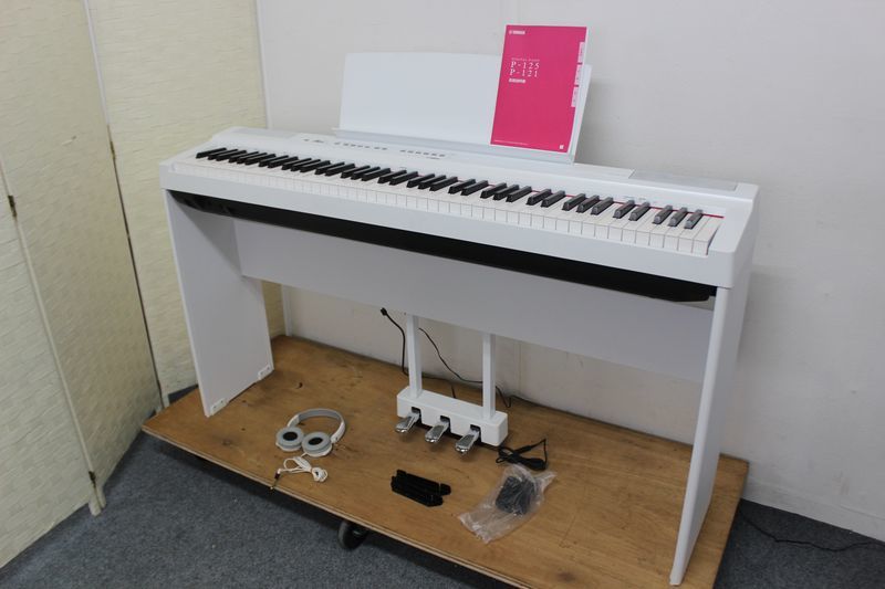 20661C3606）YAMAHA P-125WH 電子ピアノ ヤマハ Pシリーズ 88鍵盤 2020