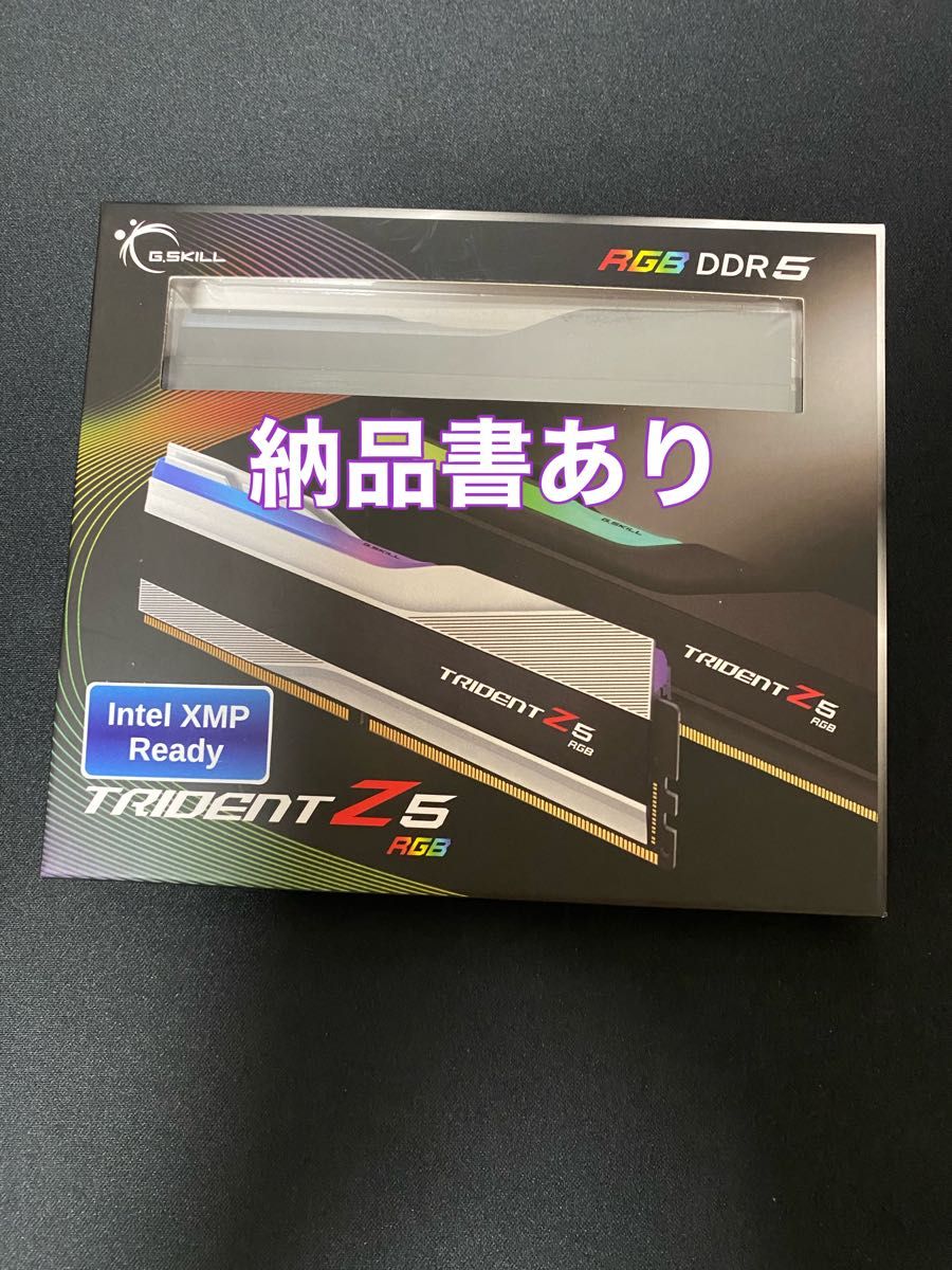 直営店舗 【新品未開封】G.SKILL F5-6000U3636C16GX2-TZ5K