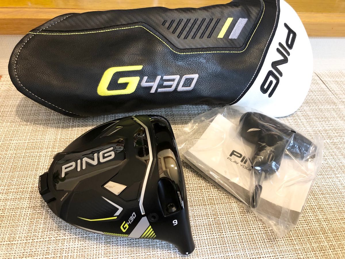 超美品 PING ピン G430 MAX MAX 9° 2.0 65 TOUR ヘッド