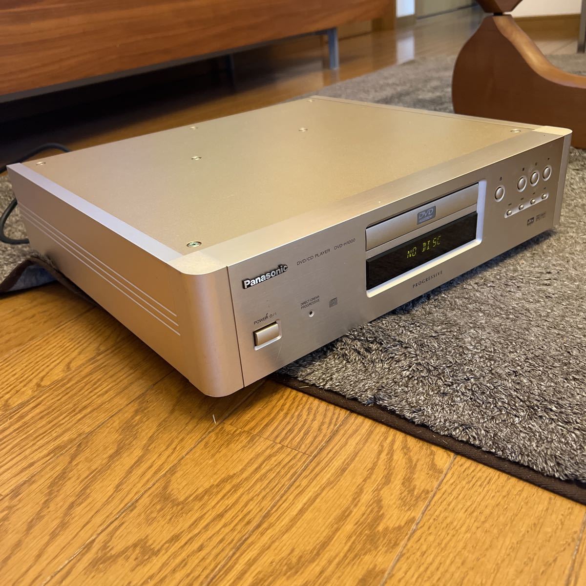 Panasonic パナソニック DVD-H1000 DVD/CDプレーヤー　動作確認済み_画像10