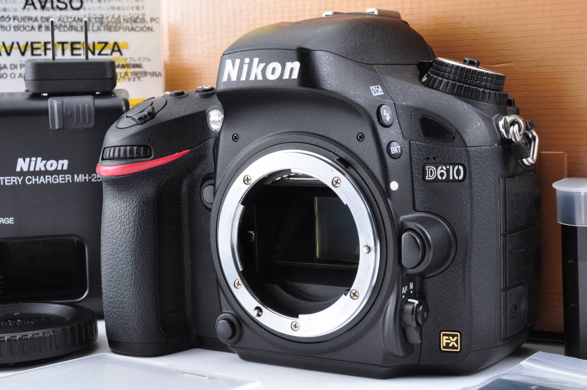 #DL03 Nikon D610 24.3MP Digital SLR Camera 元箱付