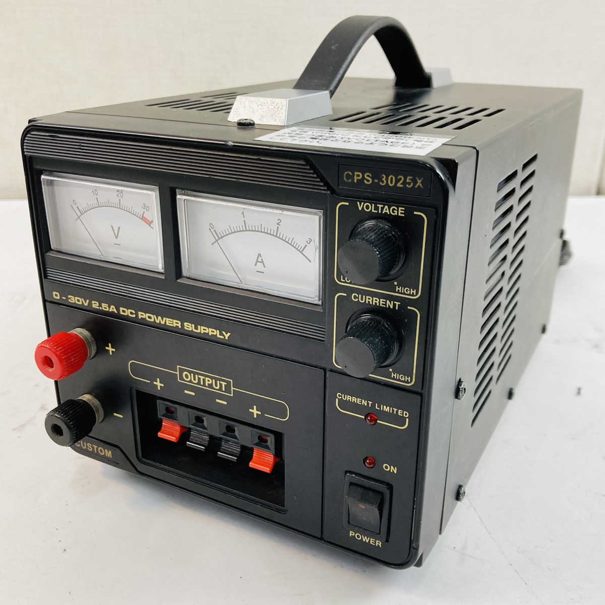 カスタム 直流安定化電源 CPS-3025X 【現状販売品】 ② 北TM3 | www