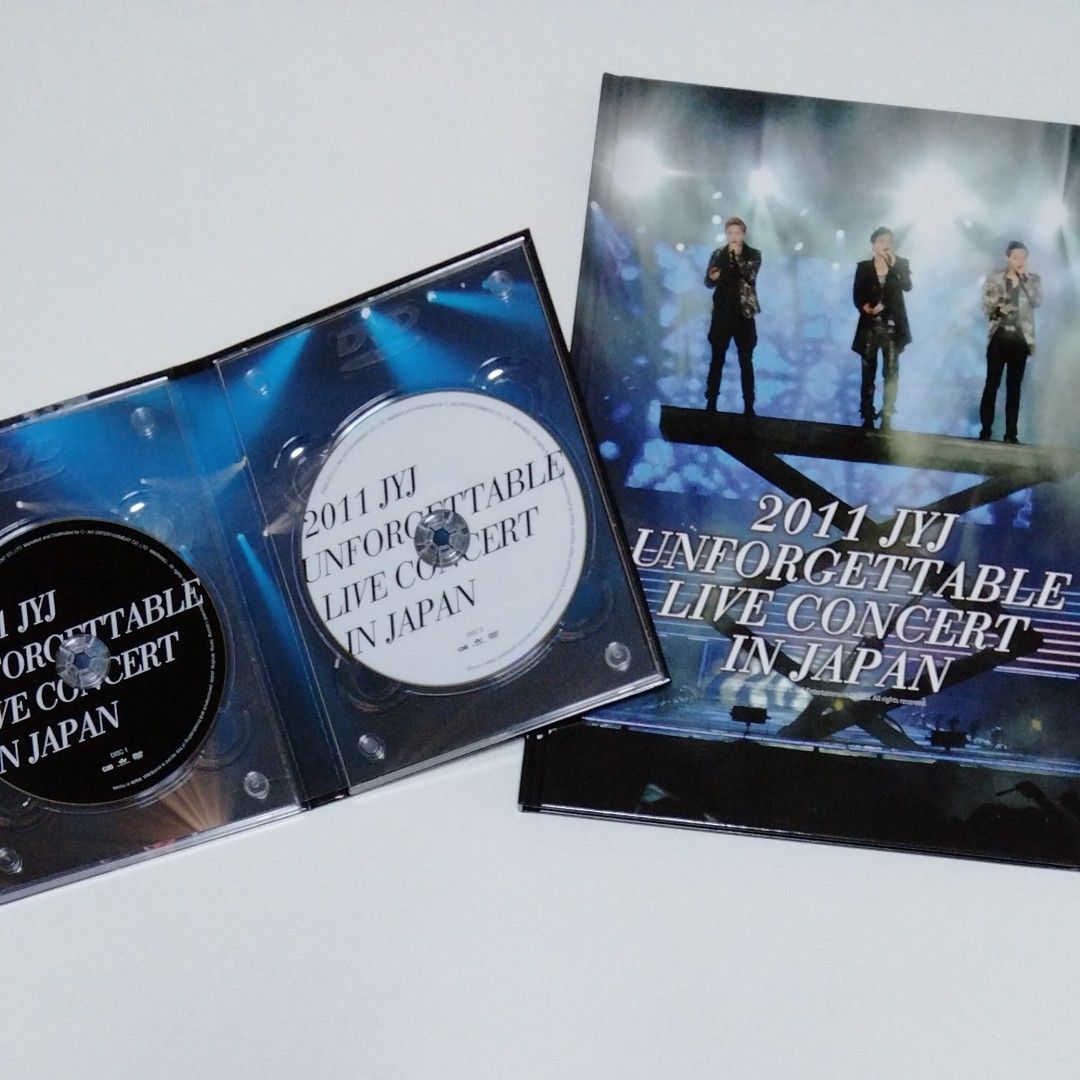 JYJ UNFORGETTABLE LIVE DVD2枚組