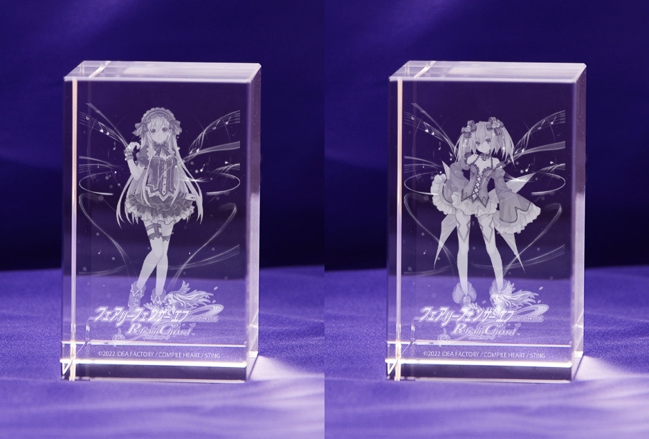 ◎雑貨 未使用 3Dクリスタル フェアリーフェンサーエフRC ティアラ+アリン② Yahoo!オークション - フェアリーフェンサー エフ Refrain Chord