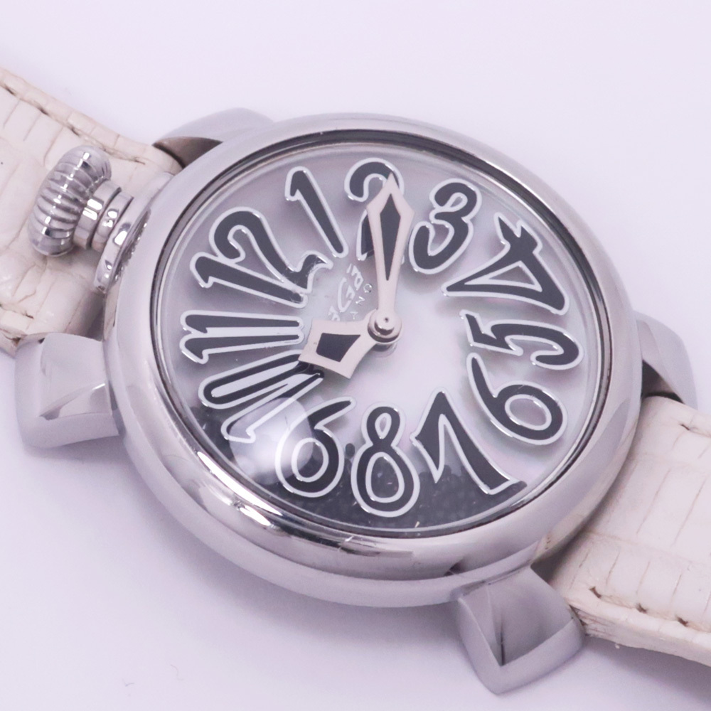 名東】ガガミラノ マヌアーレ40mm フローティング 5020.FL.02 シェル