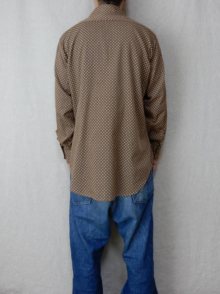 MONTGOMERY WARD Shirts 16-33 1970s SHIRT23048 Vintage モンゴメリーワード シャツ 総柄シャツ 1970年代 ヴィンテージ_画像10