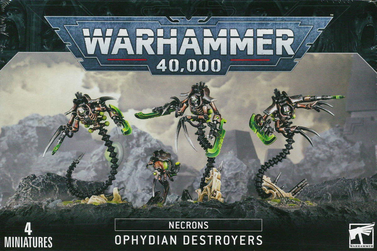 【ネクロン】オフィディアン・デストロイヤー Ophydian Destroyers[49-32][WARHAMMER40,000]ウォーハンマー