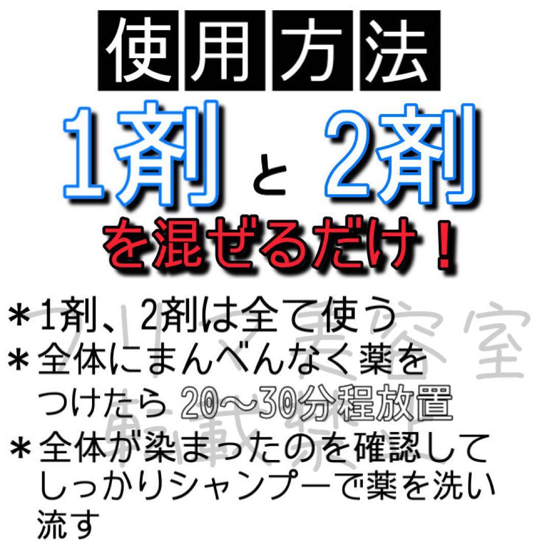 最安値！資生堂　ヘアカラー すぐに染めれるセット（ロングヘア用）モーブピンク7_画像3