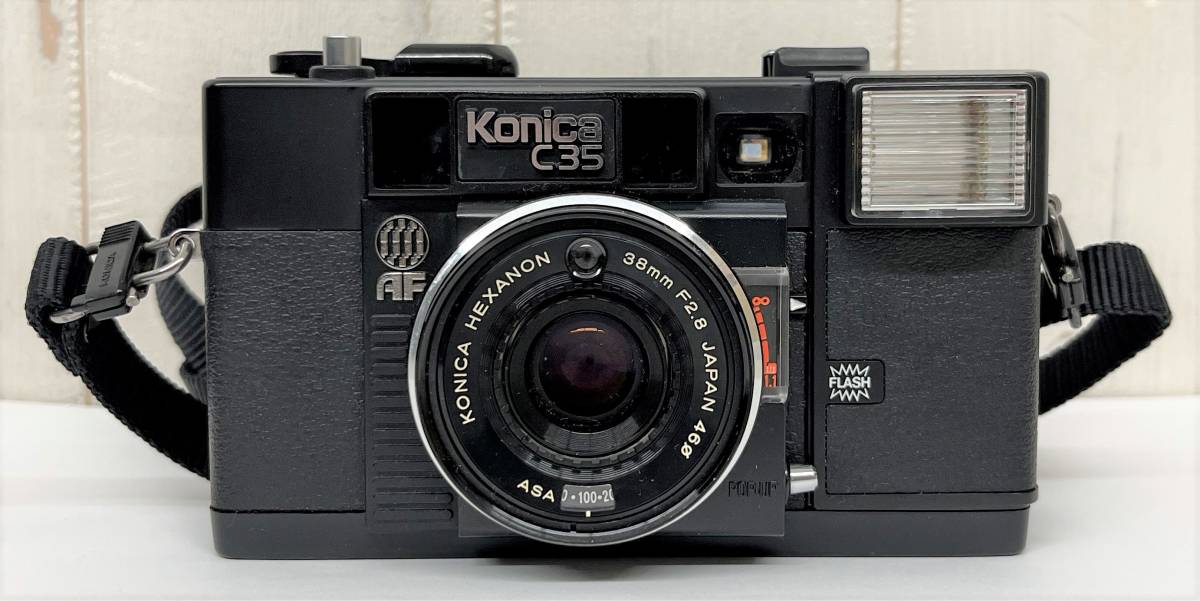  Сёва  ретро  RETRO  в настоящее время  вещь  ＊KONICA  Konica  C35 AUTO FOCUS  автоматический   фокус   ＊...  камера  1 однообъективнай зеркальный  ...  коллекция   на работоспособность не проверялось 